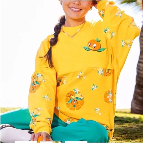 Disney Spirt Jersey The Original Florida Orange Bird long sleeve shirt Small - Picture 1 of 12